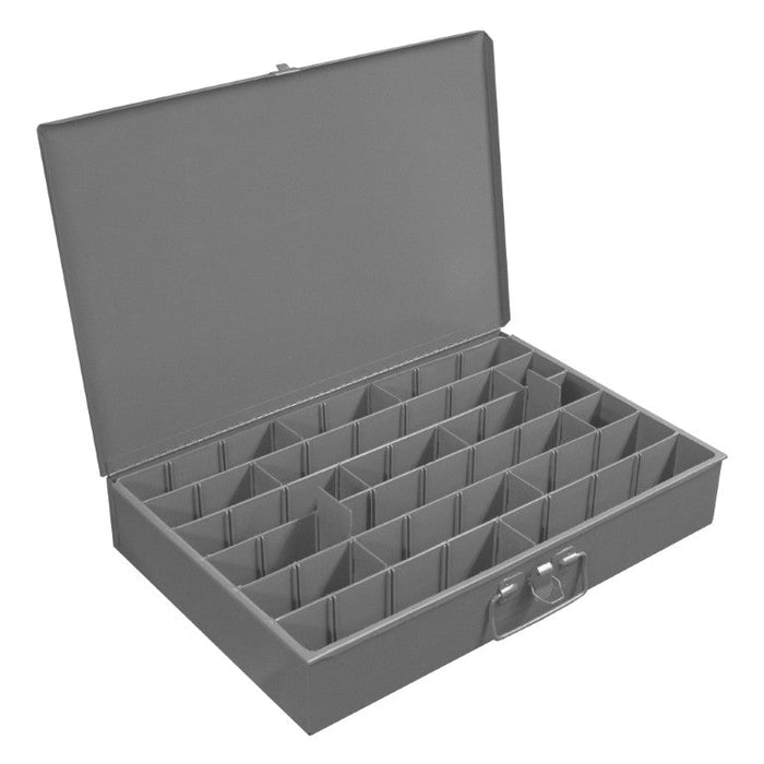 099-95-RSC-IND Individual, Large, Steel, Adjustable Compartment Box, Gray