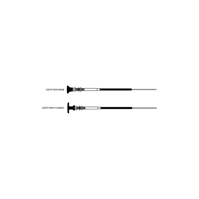TEL CC34320 - Seastar Solutions 33Lu Control Cablew/Knob/T-Handle