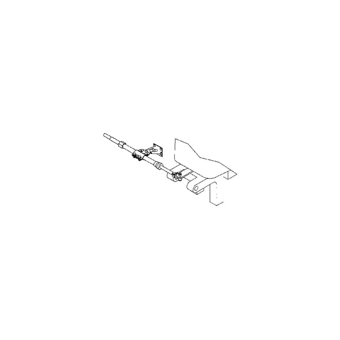 TEL SA27256P - Transom Support Mount, Aluminum