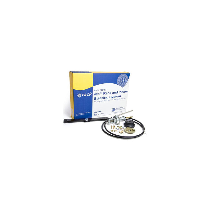 TEL SS15116 - Seastar Solutions No Feedback Rack And Pinion Steering Kit, Single