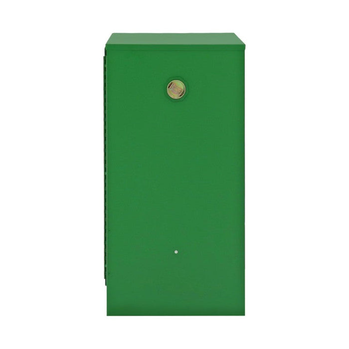 1012M-83T FM Approved, Pesticide Storage Cabinet, 12 Gallon, 1 Door, Manual Close, 1 Shelf, 2 Plastic Trays, Green