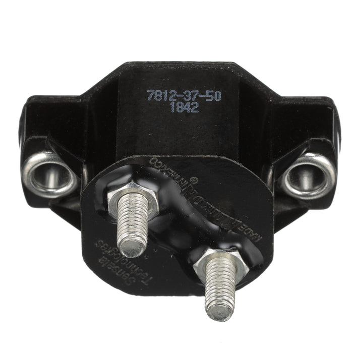 Quicksilver 11178A01 50 Amp Circuit Breaker with Nut Connections and Attaching Hardware
