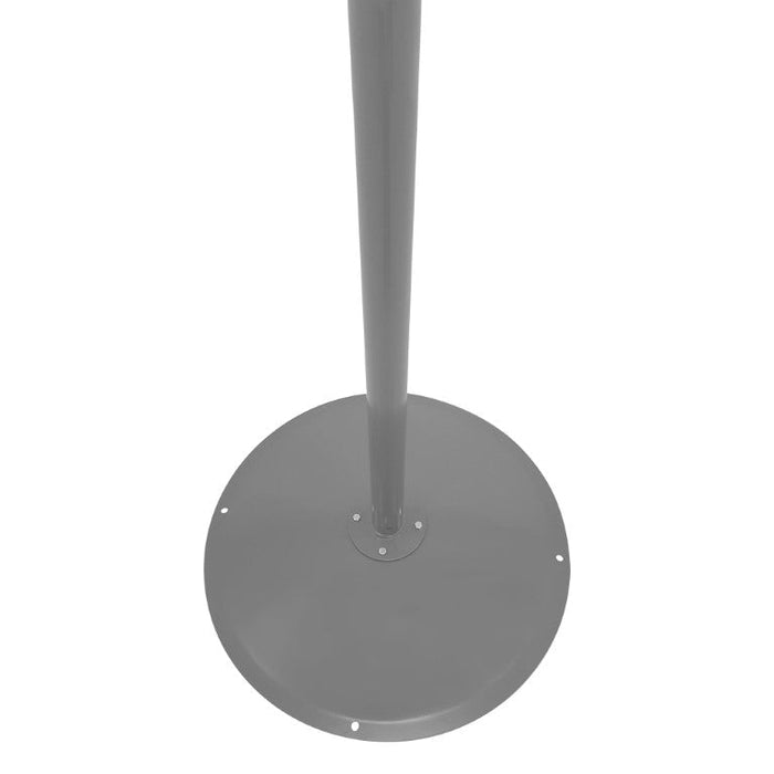 1210-95 28" Revolving Rotabin, 10 Shelves, 6 Fixed Dividers per Shelf, Up to 24 Compartments per Shelf, Gray
