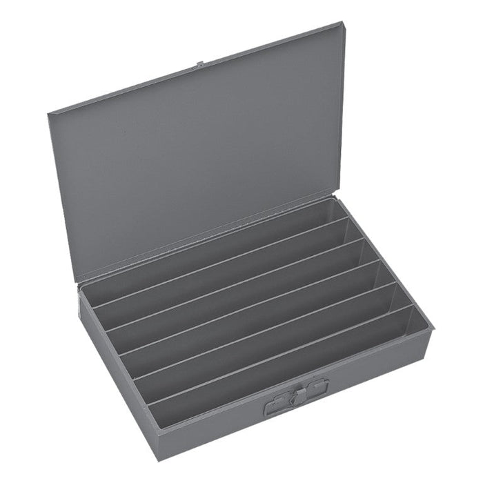 123-95-RSC-IND Large, Steel, Compartment Box, Empty, Individual, Gray