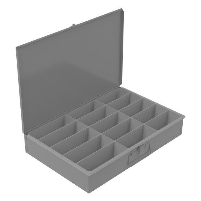 143-95-RSC-IND Large, Steel Compartment Box, 15 Opening