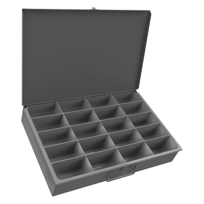 145-95-RSC-IND Large, Steel Compartment Box, 20 Opening