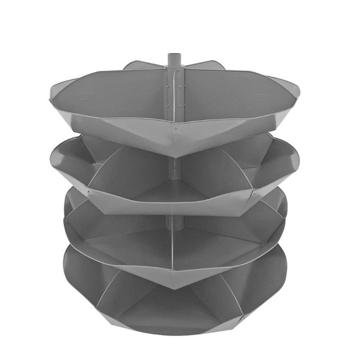 1504-95 44" Revolving Rotabin, 20 Compartments