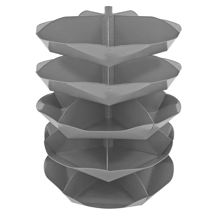 1505-95 44" Revolving Rotabin, 25 Compartments