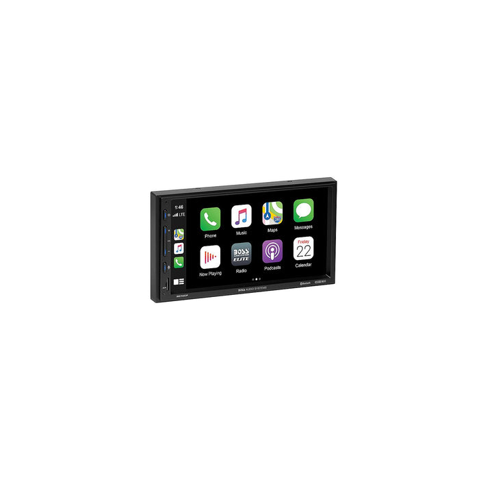 Boss BE7ACP Double-DIN 7" Mech-Less Touchscreen Receiver with Bluetooth, Apple CarPlay & Android Auto