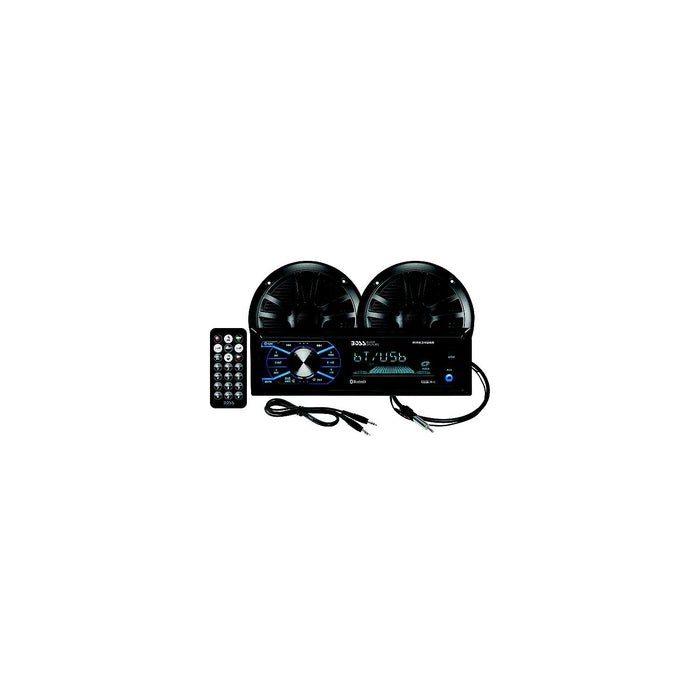 Boss MCBK634B.6 Bluetooth Weatherproof Motorcycle Speaker & Amplifier System