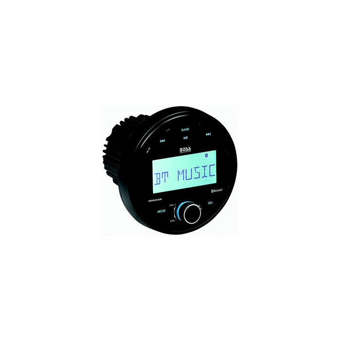 Boss MGR300B In-Dash Marine Gauge Stereo Receiver