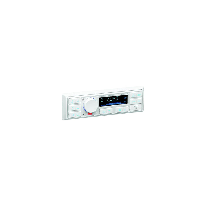 Boss MR500UAB Single-DIN Bluetooth Mech-Less Marine Multimedia Receiver