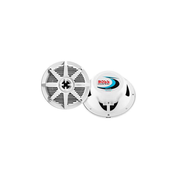 Boss MR52W 5.25" 2-Way Marine Full Range Speakers – White