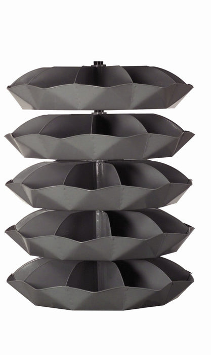1535-95 44" Revolving Rotabin, 50 Compartments