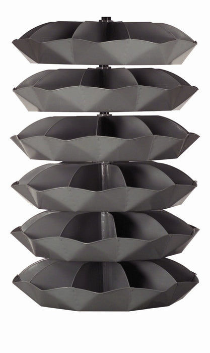 1536-95 44" Revolving Rotabin, 60 Compartments