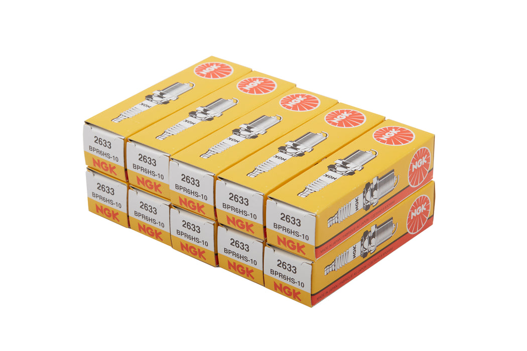 Quicksilver 19796 NGK BPF6HS Spark Plug, Pack of 10