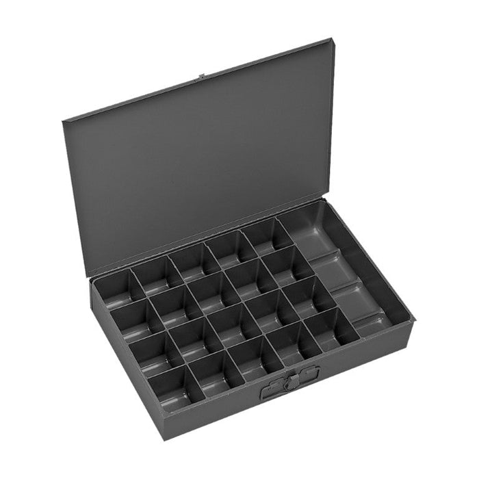 204-95 Small, Steel Compartment Box, 21 Opening