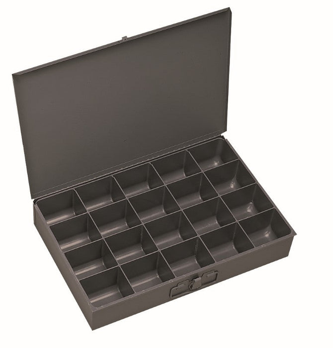 206-95-IND Small Steel Compartment Box, 20 Opening