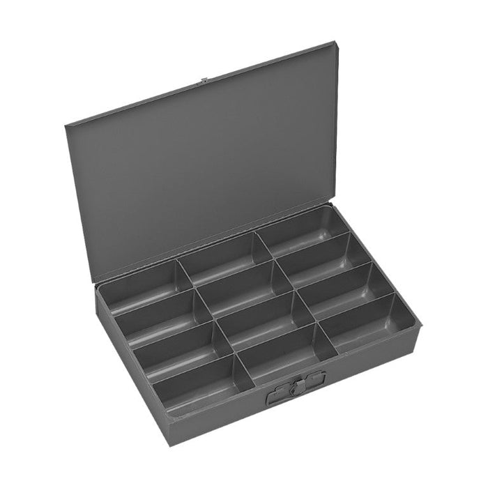 211-95 Small, Steel Compartment Box, 12 Opening