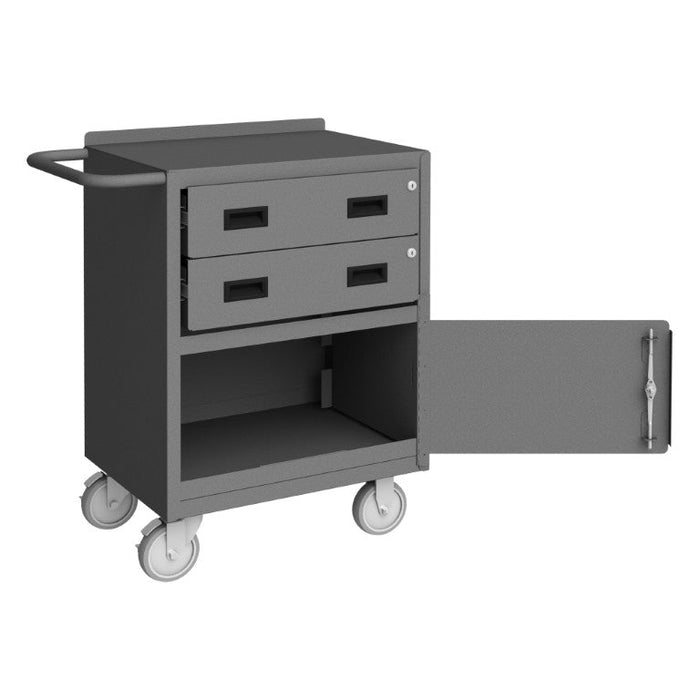 2201-95 Mobile Bench Cabinet, 2 Drawers