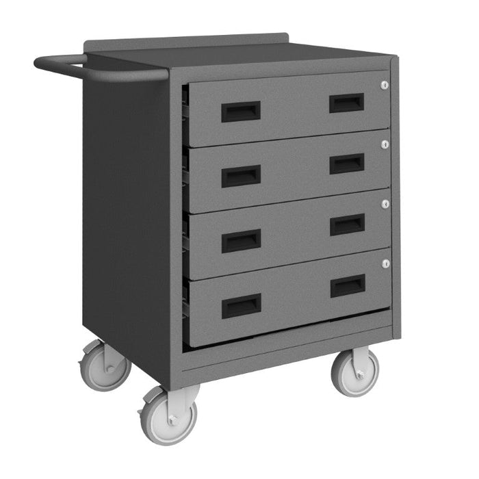 2202-95 Mobile Bench Cabinet, 4 Drawers