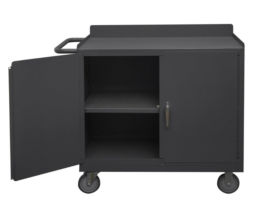 2210A-LU-95 Mobile Bench Cabinet, 1 Shelf