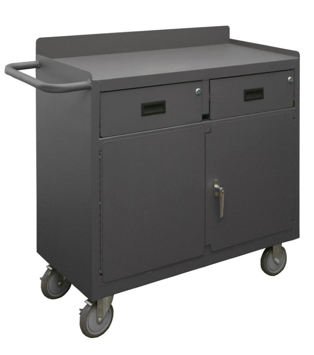 2213A-LU-95 Mobile Bench Cabinet, Adjustable Shelf