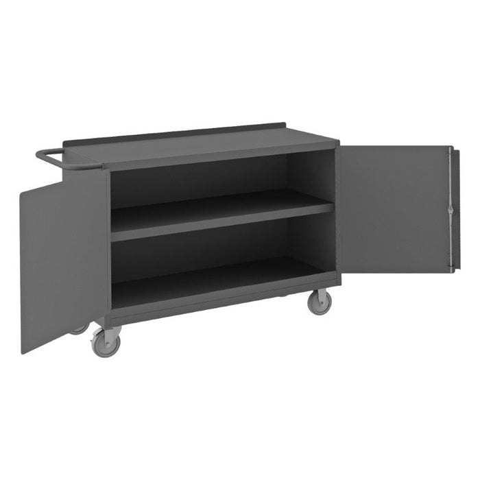 2220-95 Mobile Bench Cabinet, 1 Shelf, 2 Door