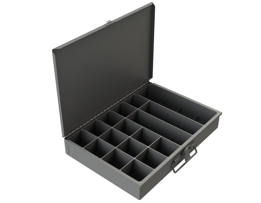 227-95-IND Small, Compartment Box, 17 Compartments