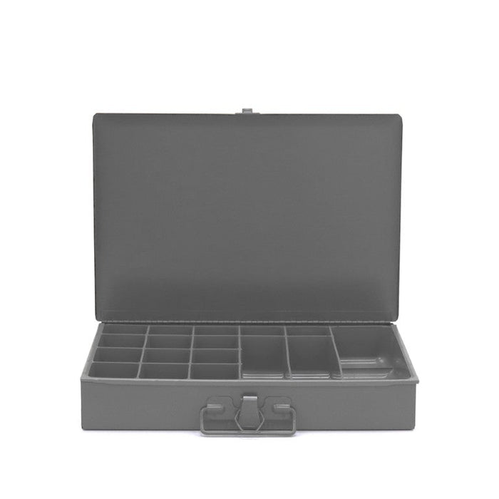 227-95 Small Steel Compartment Box, 17 Opening
