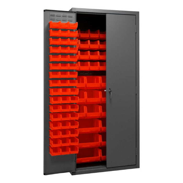 2500-138B-1795 Cabinet, 138 Red Bins