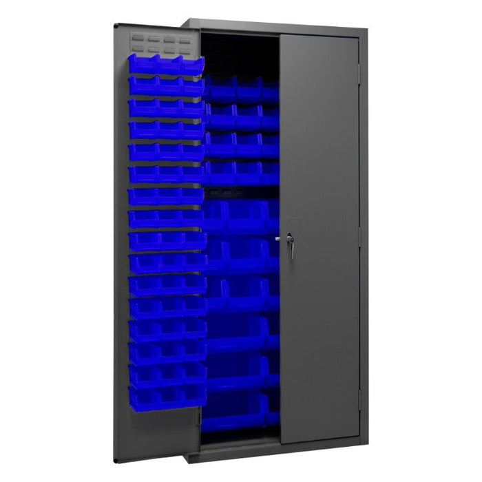 2500-138B-5295 Cabinet, 138 Blue Bins