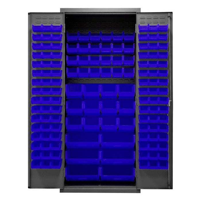 2500-138B-5295 Cabinet, 138 Blue Bins