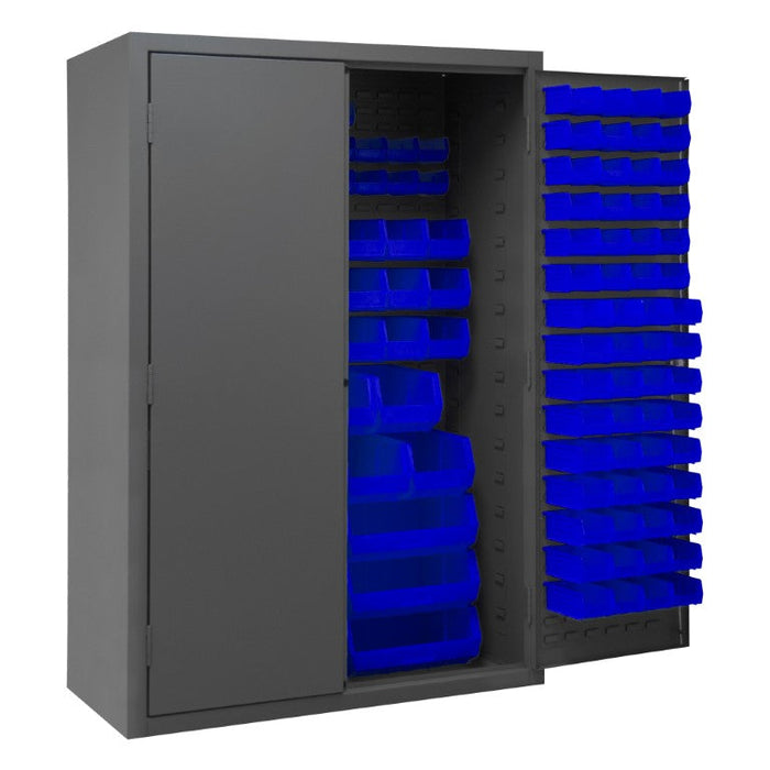 2502-186-5295 Cabinet, 186 Blue Bins