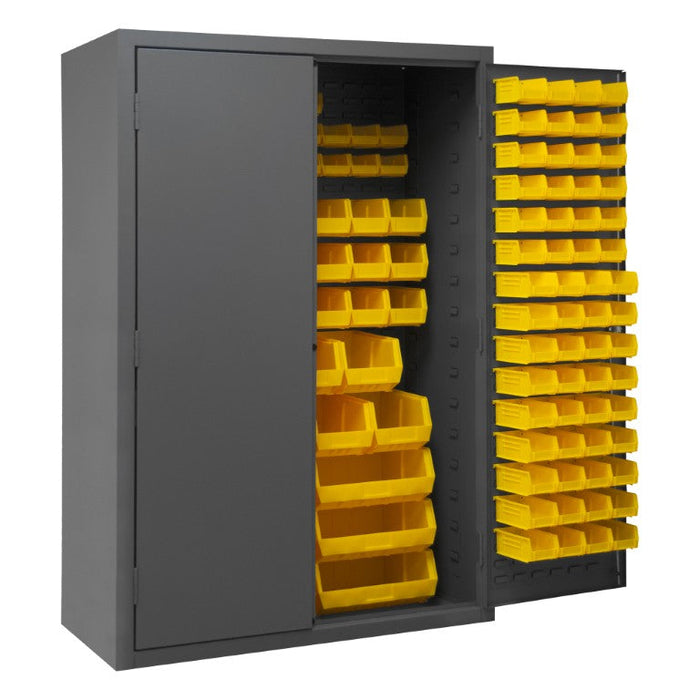 2502-186-95 Cabinet, 186 Yellow Bins