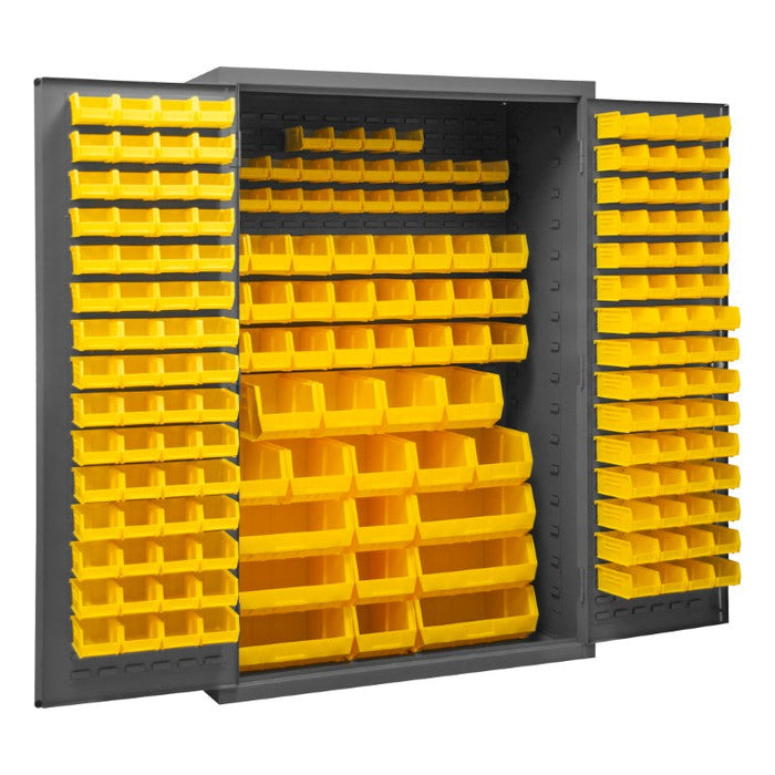 2502-186-95 Cabinet, 186 Yellow Bins