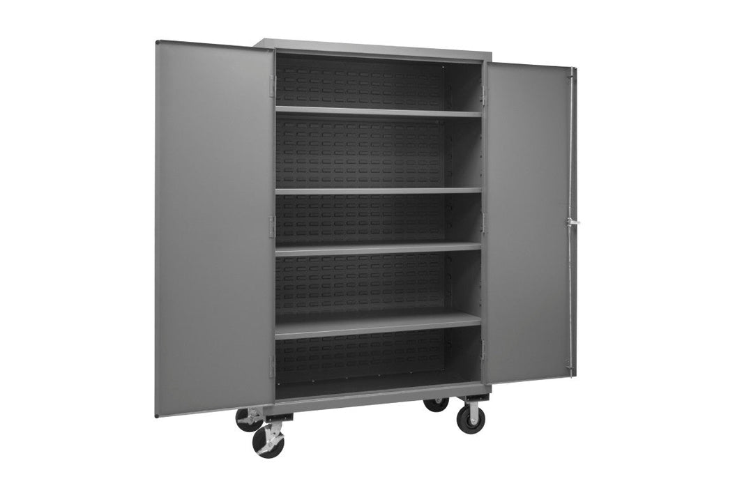 2502M-BLP-4S-95 Mobile Cabinet, 4 Shelves