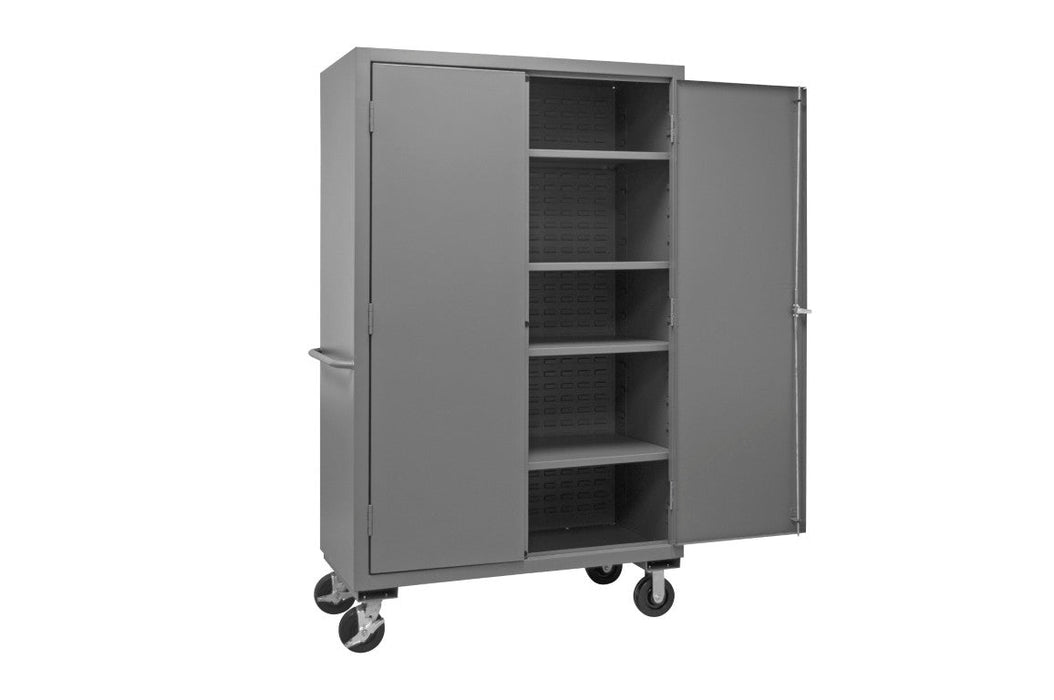 2502M-BLP-4S-95 Mobile Cabinet, 4 Shelves