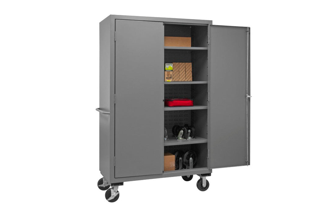 2502M-BLP-4S-95 Mobile Cabinet, 4 Shelves