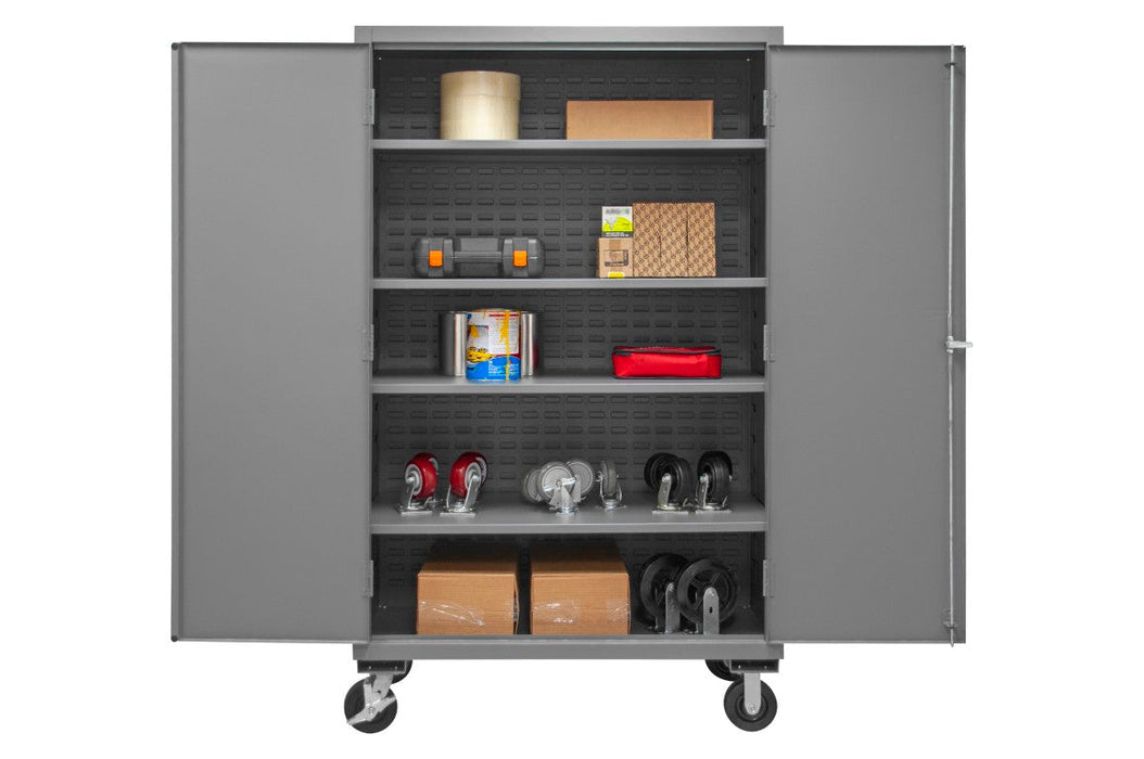 2502M-BLP-4S-95 Mobile Cabinet, 4 Shelves