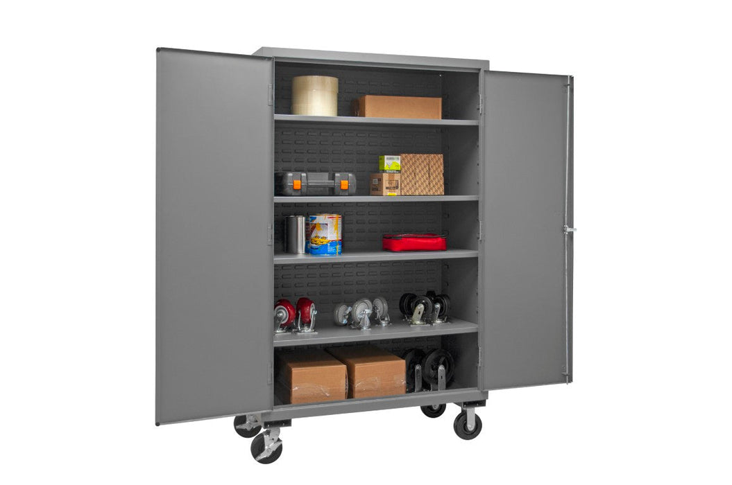 2502M-BLP-4S-95 Mobile Cabinet, 4 Shelves