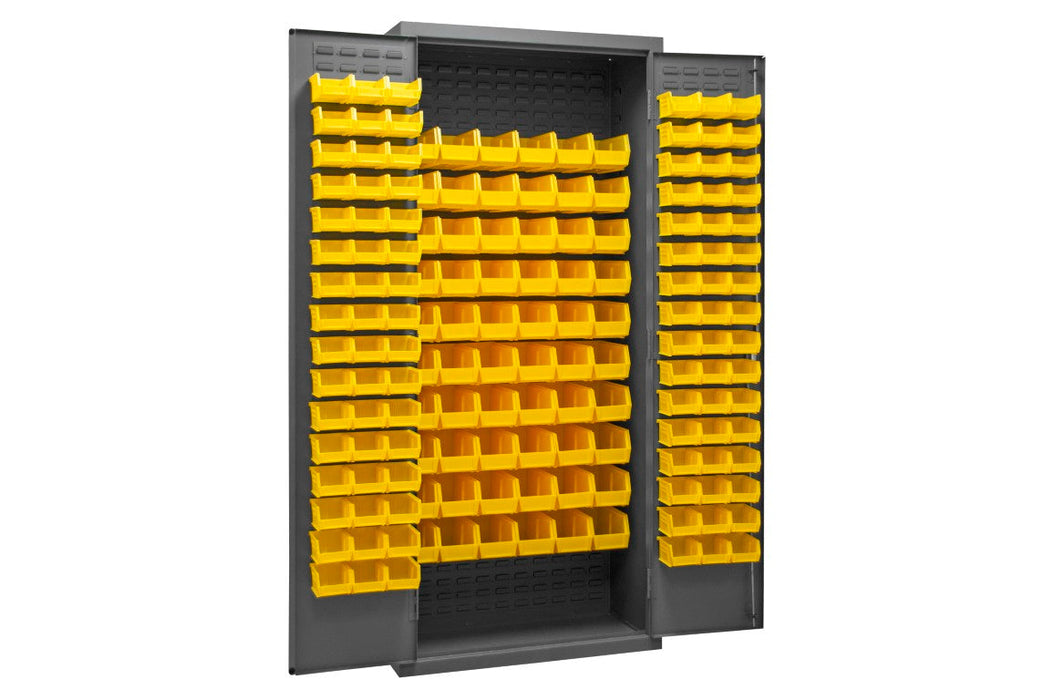 2603-156B-95 Cabinet, 156 Yellow Bins