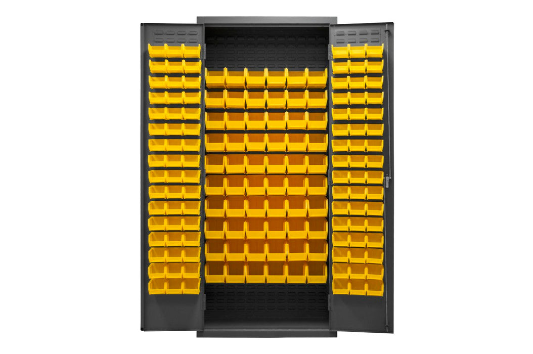 2603-156B-95 Cabinet, 156 Yellow Bins