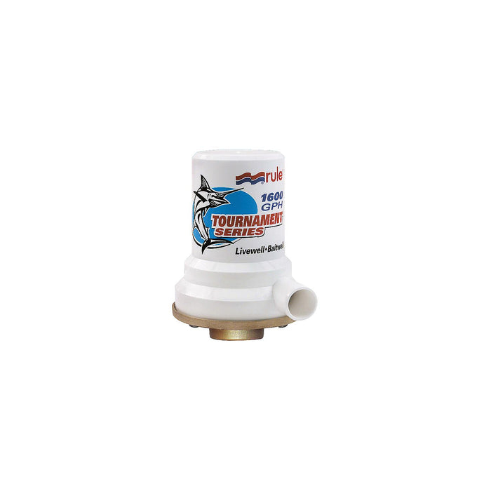 209B - Rule 12V Tournament Series Livewell/Aerator Pump 1600 Gph