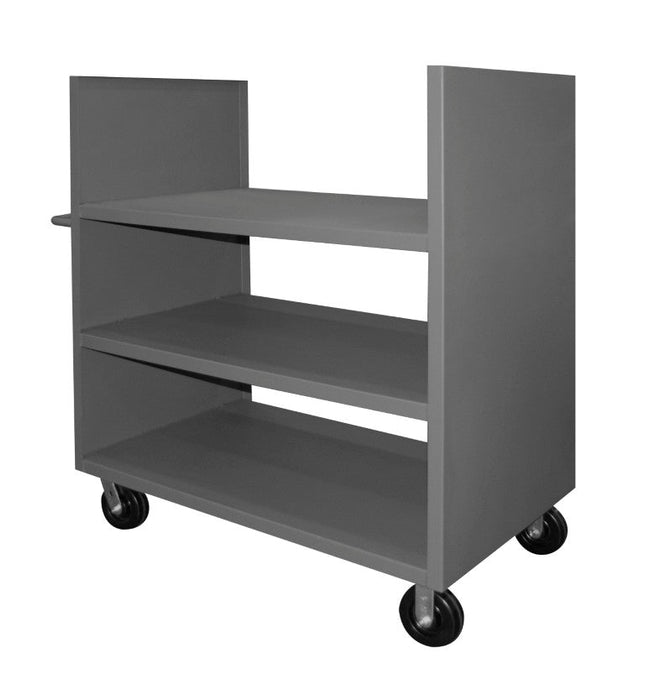 2SPT-3060-3-2K-95 2 Sided Solid Stock Truck, 3 Shelves