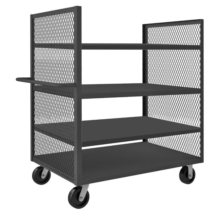 2SPT-EX3660-4-2K-95 2 Sided Mesh Truck, 4 Shelves