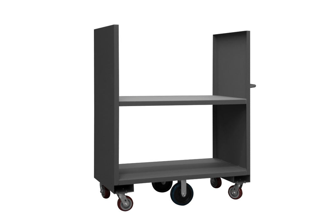 2SPT12G244825/8PU95 2 Sided Solid Stock Truck, 2 Shelves