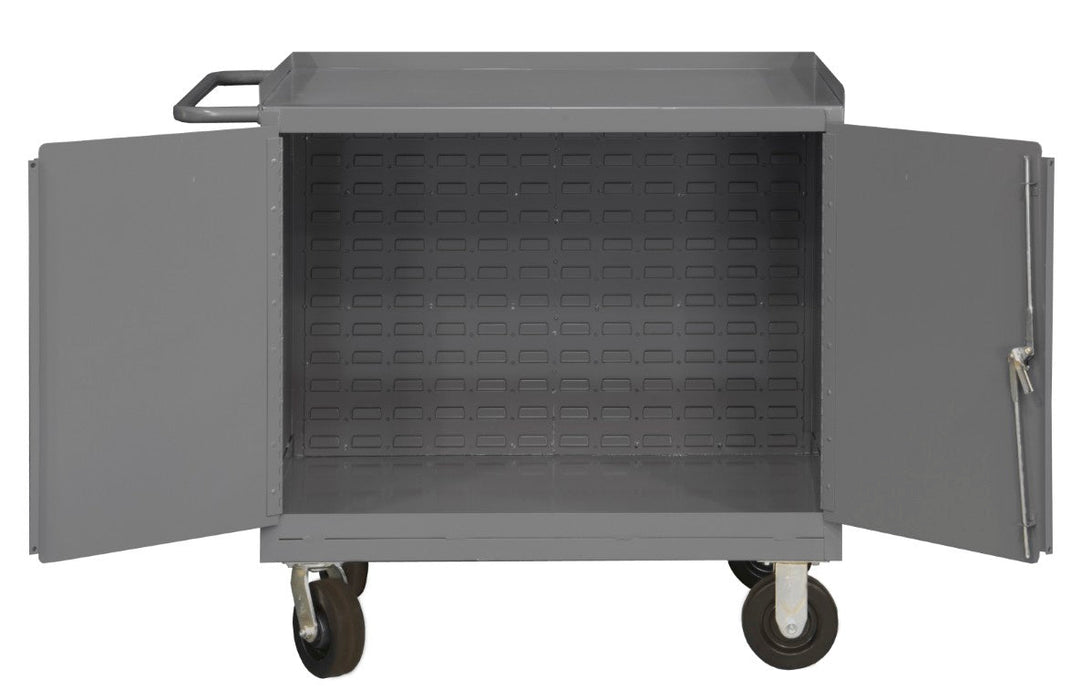 3100-BLP-95 Mobile Bench Cabinet, No Shelves or Bins