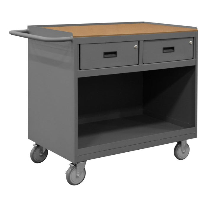 3117-TH-95 Mobile Bench Cabinet, Hard Board Top