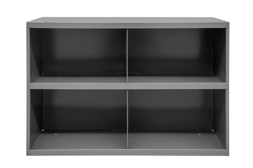 329-95 4 Opening Bin, Gray